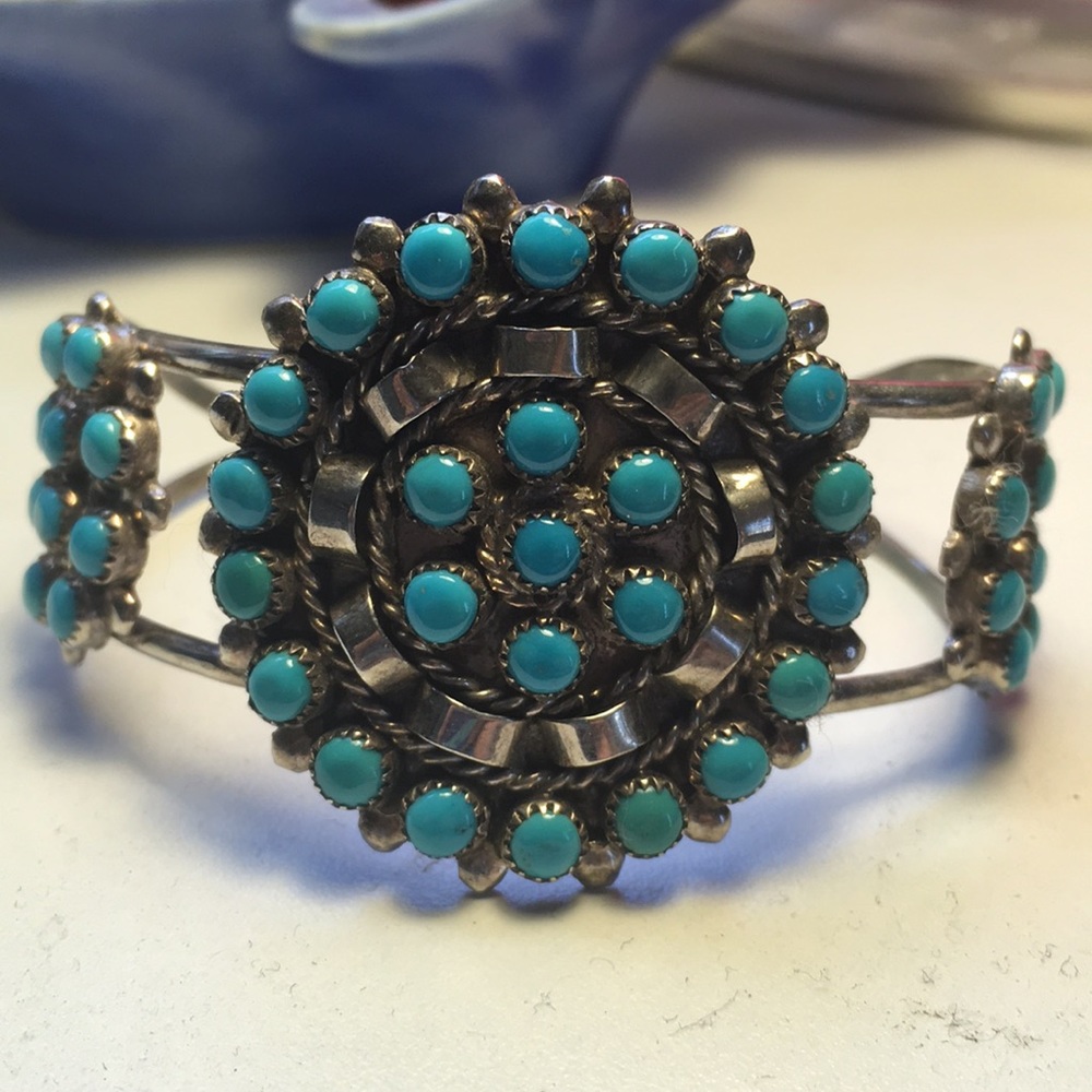 Turquoise Silver Bracelet